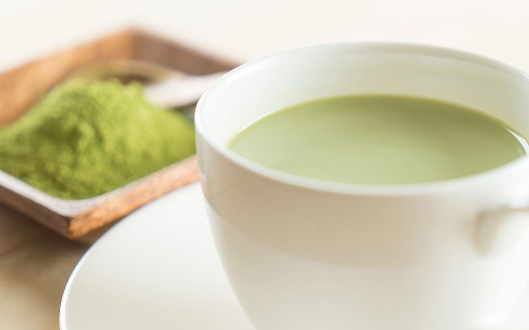 Coconut Milk, Matcha Green Tea Latte