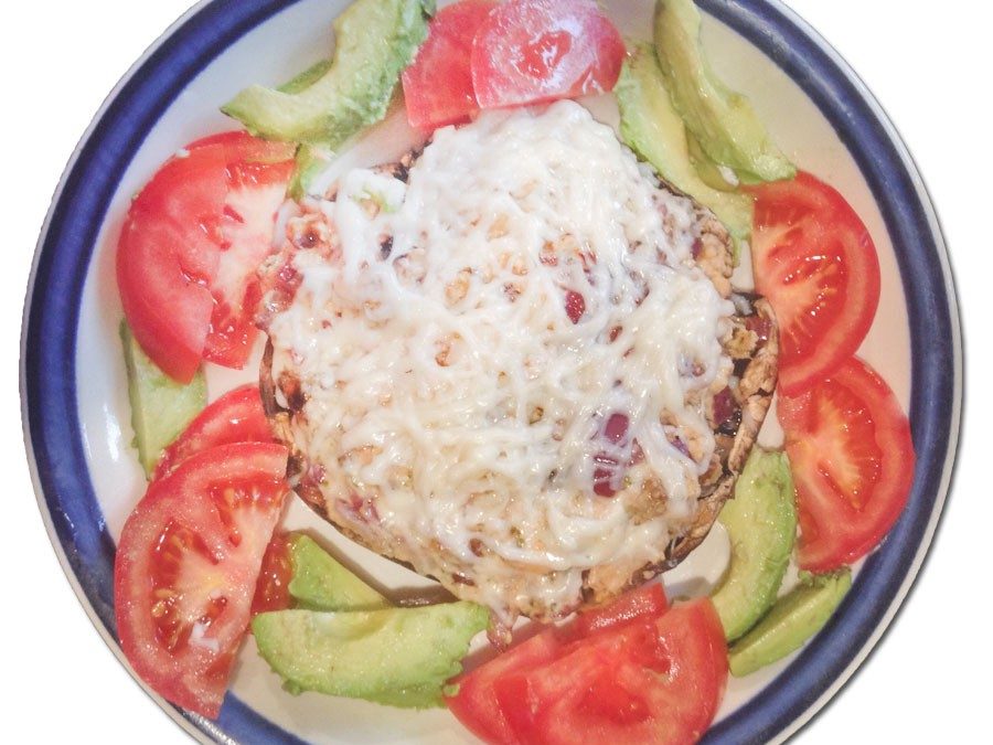 Portobello Mushroom Salmon Melt Recipe